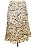 Hazel 100% Polyester Animal Print Gold Casual Skirt Size L - photo 1