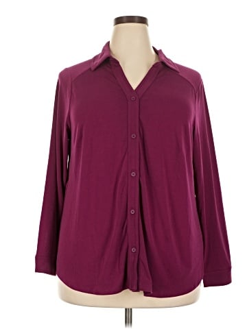 Adrianna Papell 3/4 Sleeve Blouse (view 1)