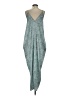 Tyche 100% Polyester Teal Casual Dress Size S - photo 2