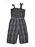 M&S Stripes Blue Jumpsuit Size 13 - photo 1