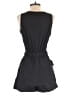 Very J 100% Polyester Solid Black Romper Size S - photo 2