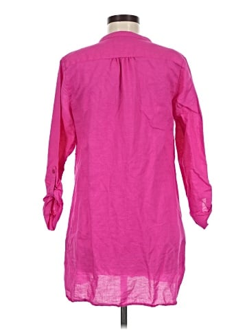 Dana Buchman 3/4 Sleeve Button-Down Shirt (view 2)