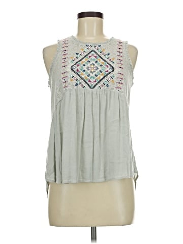 Eyeshadow Sleeveless Blouse (view 1)