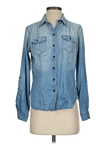 Sandra Ingrish Long Sleeve Button-Down Shirt (view 1)