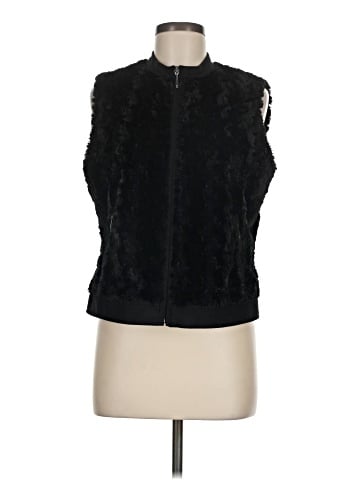 Doncaster Collection Faux Fur Vest (view 1)