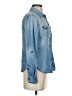 Sandra Ingrish 100% Cotton Blue Long Sleeve Button-Down Shirt Size S - photo 4