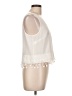 Kensie 100% Polyester Ivory Sleeveless Blouse Size L - photo 4