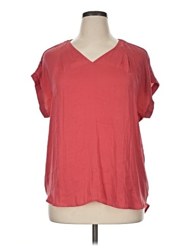 Simply Vera Vera Wang Short Sleeve Blouse (view 1)