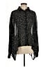 Hot Topic Stars Black Long Sleeve Blouse Size Lg (0) - photo 1