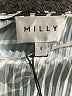 Milly 100% Polyester Print Black Cocktail Dress Size 4 - photo 7