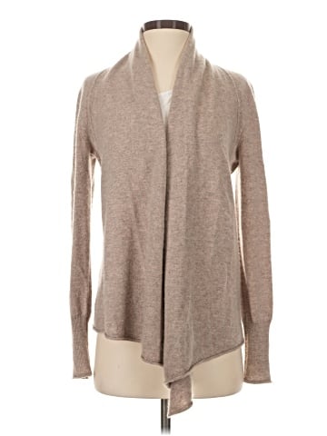 Aqua Cashmere Cardigan (view 1)