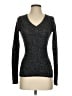 Arizona Jean Company Metallic Gray Pullover Sweater Size S - photo 1