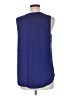 Papermoon 100% Polyester Blue Sleeveless Blouse Size M - photo 2