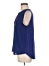 Papermoon 100% Polyester Blue Sleeveless Blouse Size M - photo 5