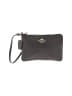 Coach 100% Leather Gray Leather Wristlet One size - photo 1