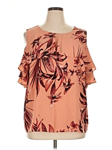 Liz Claiborne Career Short Sleeve Blouse (view 1)