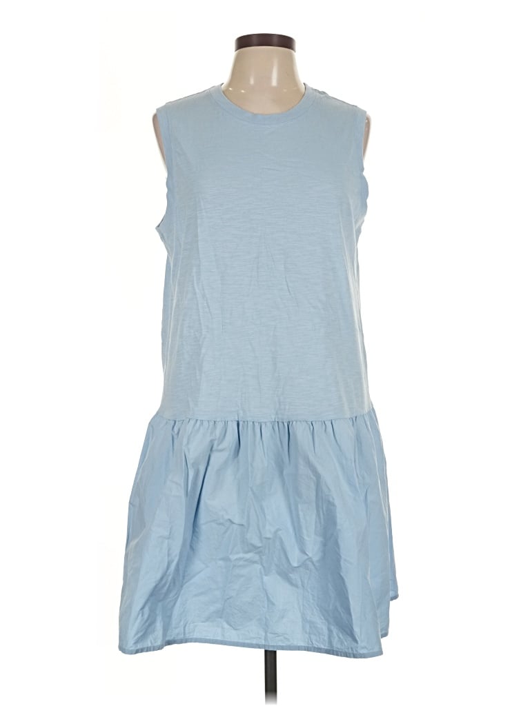 Pre-owned Universal Thread Casual Dress In Blue