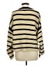 Pull&Bear Stripes Gold Pullover Sweater Size M - photo 2
