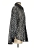 Timing Metallic Silver Long Sleeve Blouse Size S - photo 4
