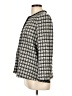 Adrianna Papell Houndstooth Gray Coat Size L - photo 5