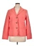 L.L.Bean 100% Linen Orange Pink Blazer Size 14 - photo 1