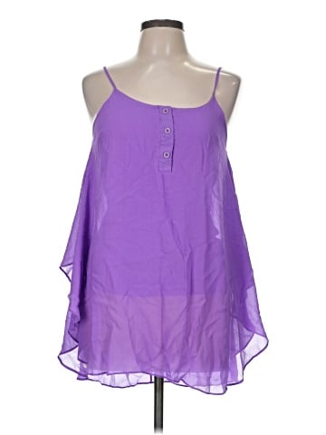 Alice + Olivia Sleeveless Silk Top (view 1)