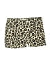 Epic Threads Animal Print Gold Shorts Size 5 - photo 1