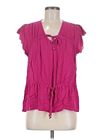 Belldini Short Sleeve Blouse (view 1)