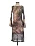 Cotélac 100% Polyester Camo Gray Cocktail Dress Size Sm (1) - photo 1