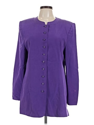 Valerie Stevens Silk Blazer (view 1)