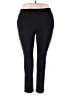 Purejill Solid Black Active Pants Size 4X Petite - photo 1