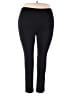 Purejill Solid Black Active Pants Size 4X Petite - photo 2