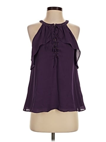 Parker Sleeveless Silk Top (view 1)