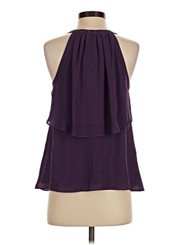 Parker Sleeveless Silk Top (view 2)