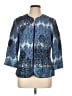 Coldwater Creek Print Blue Jacket Size 10 - photo 1