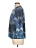 Coldwater Creek Print Blue Jacket Size 10 - photo 5