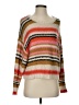 Billabong 100% Cotton Stripes Orange Pullover Sweater Size S - photo 1