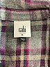 CAbi Plaid Gray Long Sleeve Button-Down Shirt Size M - photo 7