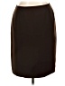 Kasper 100% Polyester Solid Brown Formal Skirt Size 16 Petite - photo 1