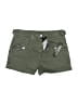 Bebe Solid Green Khaki Shorts Size 26 waist - photo 1