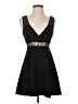 BCBGeneration 100% Polyester Black Cocktail Dress Size 0 - photo 1