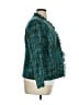 Dialogue 100% Polyester Plaid Teal Jacket Size 14 - photo 4
