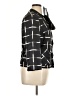 Pendleton 100% Silk Argyle Black Coat Size 14 - photo 4