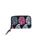 Vera Bradley Color Block Floral Black Wristlet One size - photo 1