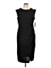 DKNY 100% Polyester Solid Black Cocktail Dress Size 16 - photo 1