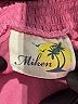Miken Solid Pink Romper Size L - photo 4