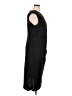 DKNY 100% Polyester Solid Black Cocktail Dress Size 16 - photo 4