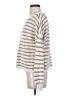 Blu Pepper 100% Cotton Stripes Ivory Pullover Sweater Size S - photo 5