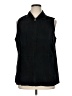 Dennis by Dennis Basso 100% Leather Black Vest Size XL - photo 1