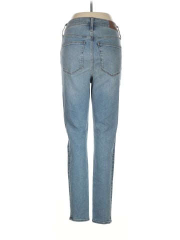 Madewell Tall Curvy Roadtripper Authentic Jeans in Benton Wash: Knee-Rip Edition (view 2)